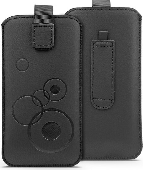 Haffner Univerzális 173x93 kihúzható Tok - Fekete