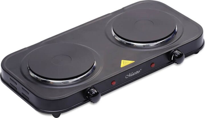 Maestro MR-771-2 Elektromos főzőlap - Fekete