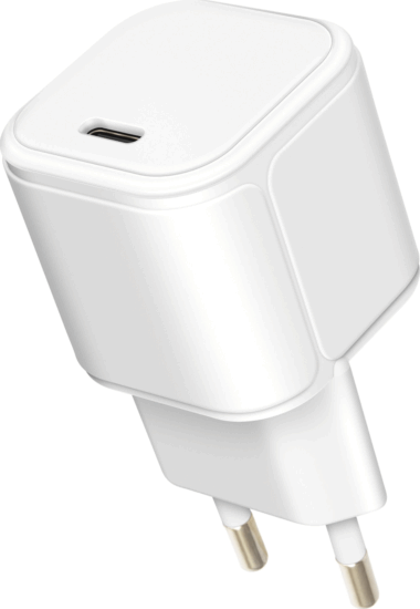 Yenkee YAC 3045 GaN USB-C Hálózati Gyorstöltő Adapter 45W - Fehér