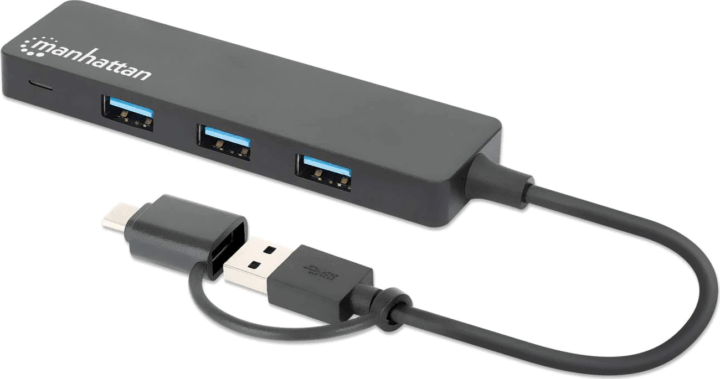 Manhattan 180863 USB 3.0 Type-C / Type-A HUB (4 port)
