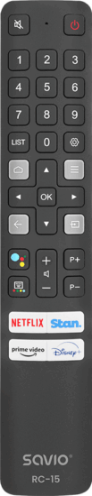 Savio RC-15 TCL SMART Távirányító
