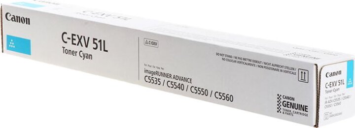 Canon C-EXV51L Eredeti Toner Cián