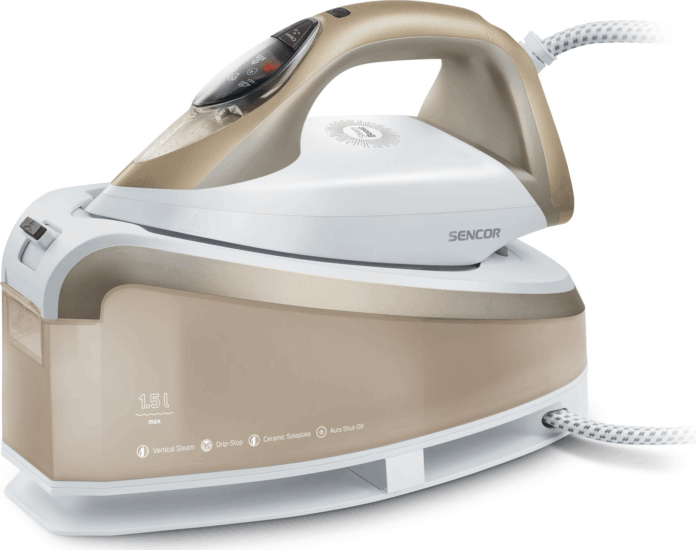 Sencor SSI 0810 Gőzállomás 1.5L 5.5 bar - Fehér/Arany