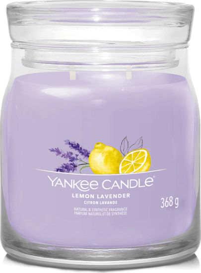 Yankee Candle Signature Lemon Lavender Illatgyertya 368g Yankee Candle Signature Lemon Lavender Illatgyertya 368g