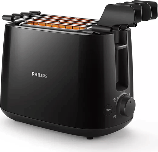 Philips HD2583/90 Kenyérpirító - Fekete