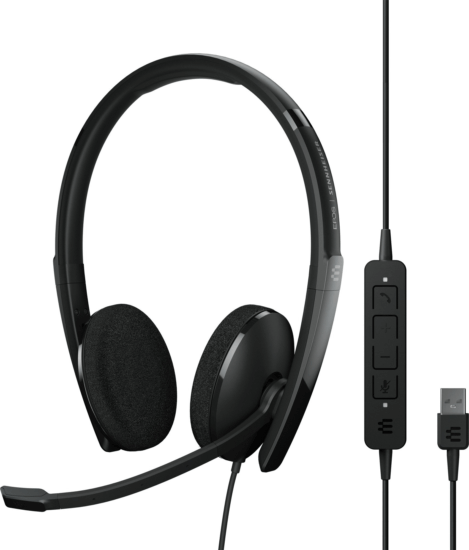 Sennheiser Epos Adapt 160 USB II Vezetékes Headset - Fekete Sennheiser Epos Adapt 160 USB II Vezetékes Headset - Fekete