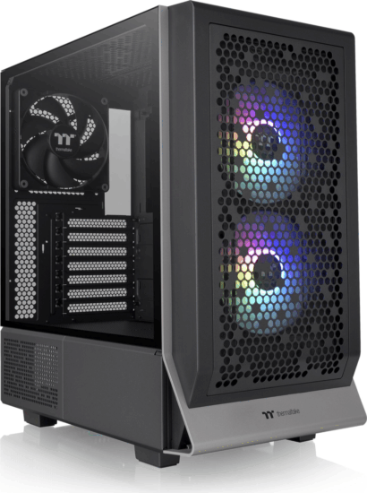 Thermaltake Ceres 300 TG ARGB Számítógépház - Fekete