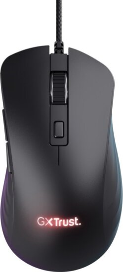 Trust GXT924 YBAR+ Vezetékes Gaming Egér - Fekete