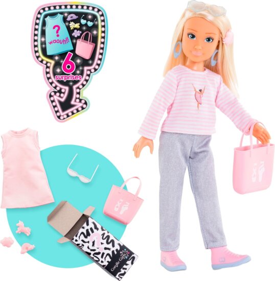 Simba Corolle Girls: Valentine Shopping meglepetés baba