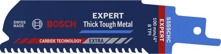 Bosch Expert Thick Tough Metal S555CHC Fűrészlap 100mm Bosch Expert Thick Tough Metal S555CHC Fűrészlap 100mm
