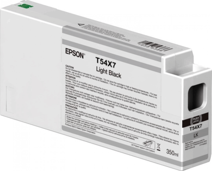 Epson T54X7 Eredeti Tintapatron Világos fekete Epson T54X7 Eredeti Tintapatron Világos fekete