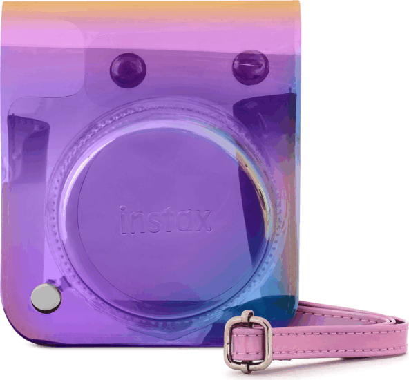 Fujifilm Instax Mini 12 Tok - Irrizáló lila/rózsaszín Fujifilm Instax Mini 12 Tok - Irrizáló lila/rózsaszín