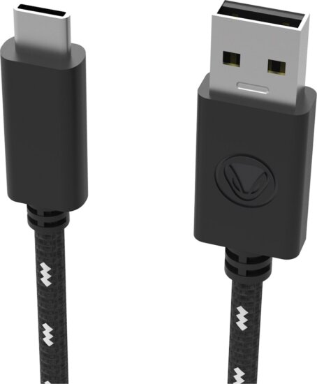 Snakebyte SB916113 USB-A / USB-C kábel 5m - Fekete/Fehér (PS5)