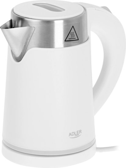 Adler AD 1372 0,6L Vízforraló - Fehér