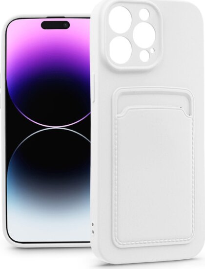 Haffner Apple iPhone 14 Pro Max Hátlapvédő tok - Fehér