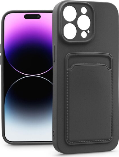 Haffner Apple iPhone 14 Pro Max Hátlapvédő tok - Fekete