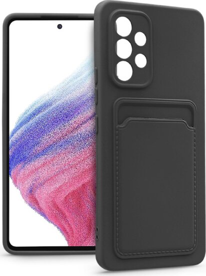 Haffner Samsung Galaxy A53 5G Hátlapvédő tok - Fekete