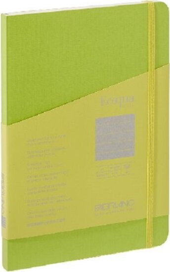 Fabriano Ecoqua Plus 80 lapos A5 vonalas notesz - Világoszöld