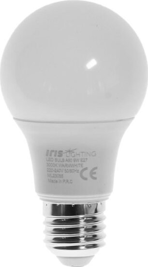Iris LED A60 izzó 9W 810lm 3000K E27 - Meleg fehér Iris LED A60 izzó 9W 810lm 3000K E27 - Meleg fehér