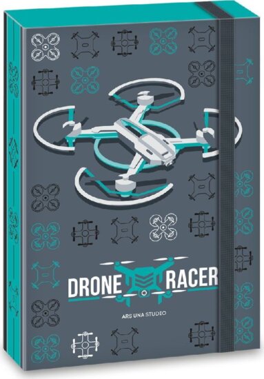 Ars Una Drone Racer A5 füzetbox - Mintás