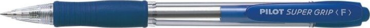 Pilot Super Grip Nyomógombos golyóstoll készlet - Kék (12 darabos) Pilot Super Grip Nyomógombos golyóstoll készlet - Kék (12 darabos)