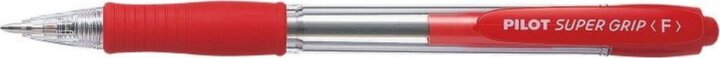 Pilot Super Grip Nyomógombos golyóstoll készlet - 0.7mm / Piros (12 darabos) Pilot Super Grip Nyomógombos golyóstoll készlet - 0.7mm / Piros (12 darabos)