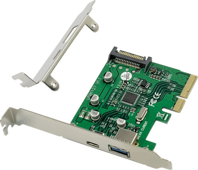 Conceptronic EMRICK09G 1xUSB-C / 1xUSB-A 3.2 PCI Express Kártya Conceptronic EMRICK09G 1xUSB-C / 1xUSB-A 3.2 PCI Express Kártya