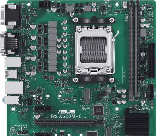 ASUS PRO A620M-C-CSM Alaplap ASUS PRO A620M-C-CSM Alaplap