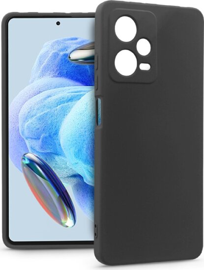 Haffner Soft Xiaomi Redmi Note 12 Pro 5G/Poco X5 Pro 5G Szilikon Tok - Fekete