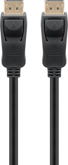 Goobay 61714 Displayport 1.2 - Displayport 1.2 Kábel 5m - Fekete
