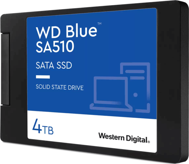 Western Digital 4TB Blue SA510 2.5" SATA3 SSD