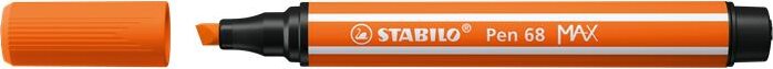 Stabilo Pen 68 MAX 1-5 mm Rostirón - Sötét narancssárga
