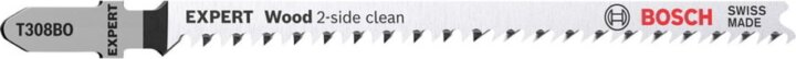 Bosch Expert T 308 BO 'Wood 2-side clean' Szúrófűrészlap (5 db/csomag) Bosch Expert T 308 BO 'Wood 2-side clean' Szúrófűrészlap (5 db/csomag)