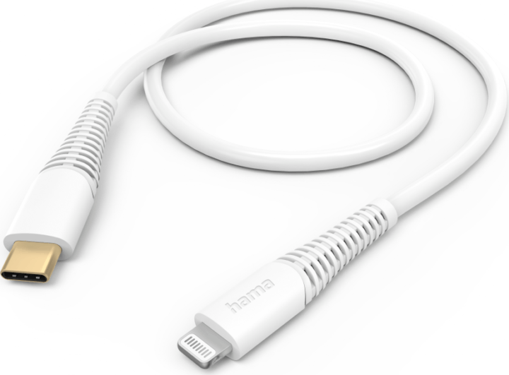 Hama 201603 USB-C apa - Lightning apa 2.0 Adat és töltőkábel - Fehér (1.5m) Hama 201603 USB-C apa - Lightning apa 2.0 Adat és töltőkábel - Fehér (1.5m)