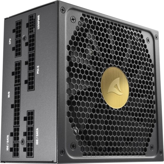Sharkoon 1000W Rebel P30 Gold 80+ Gold Tápegység - Fekete