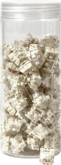 Keychron Gateron Silent White Switch készlet (110db) Keychron Gateron Silent White Switch készlet (110db)