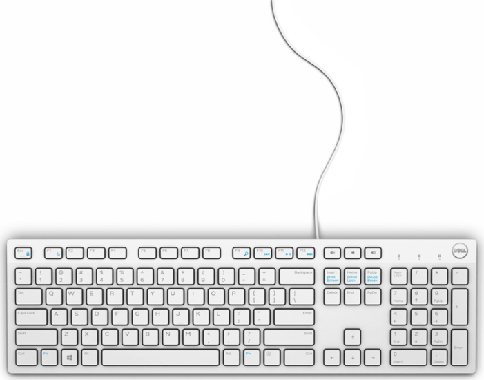 Dell KB216 Vezetékes Billentyűzet - Angol (US)