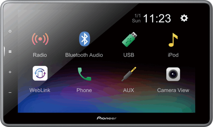 Pioneer DMH-AF555BT Autó HiFi fejegység