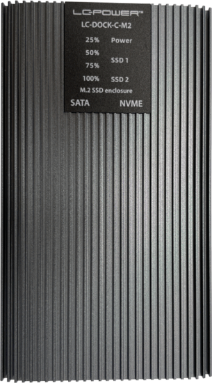 LC-Power LC-DOCK-C-M2 M.2 Dokkoló és klónozó állomás (USB 3.1 - SATA) LC-Power LC-DOCK-C-M2 M.2 Dokkoló és klónozó állomás (USB 3.1 - SATA)