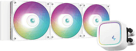 DeepCool LE720 WH 360 ARGB CPU Vízhűtés DeepCool LE720 WH 360 ARGB CPU Vízhűtés