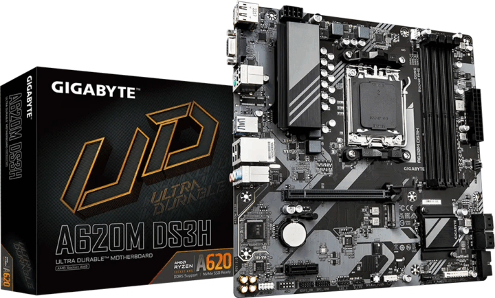 Gigabyte A620M DS3H Alaplap Gigabyte A620M DS3H Alaplap
