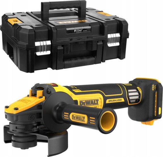DeWalt DCG409VSNT-XJ Akkumulátoros sarokcsiszoló (Akku és töltő nélkül)