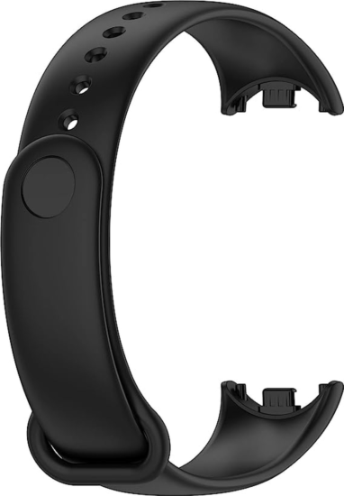 Fusion Waver Xiaomi Mi Band 8 Szilikon Szíj - Fekete Fusion Waver Xiaomi Mi Band 8 Szilikon Szíj - Fekete