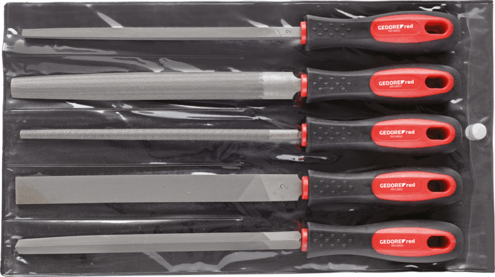 Gedore Red R93000005 200/2 Fém Reszelő készlet (5 részes)