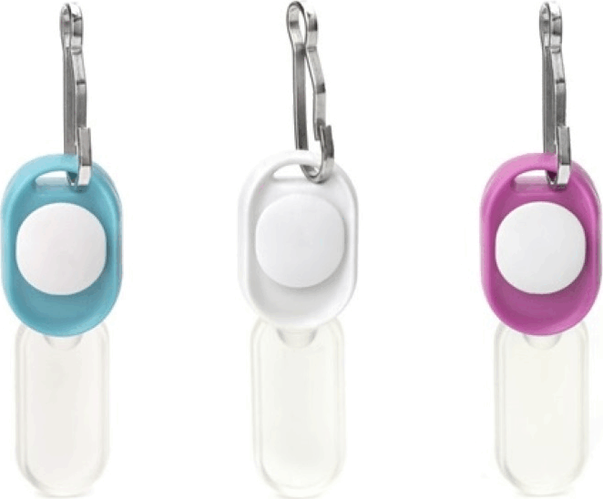 Kikkerland cipzáros kulcstartós lámpa Kikkerland cipzáros kulcstartós lámpa