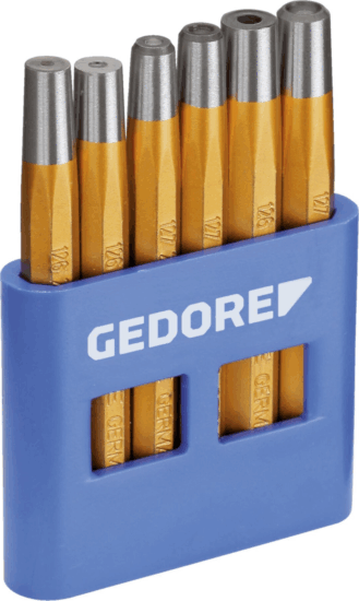 Gedore 125 B Szegecshúzó és fejbeállító készlet (6 db / csomag) Gedore 125 B Szegecshúzó és fejbeállító készlet (6 db / csomag)