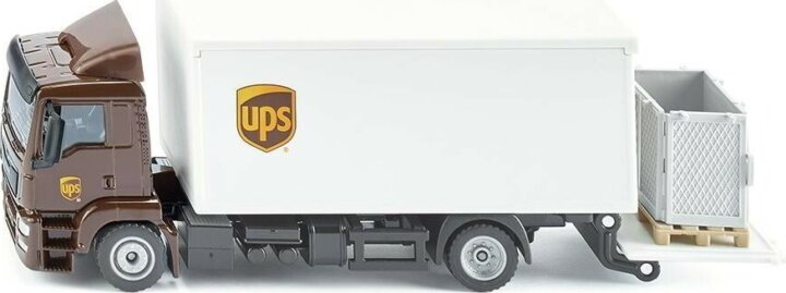 Siku MAN LKW Teherautó hátsó emelővel - Fehér