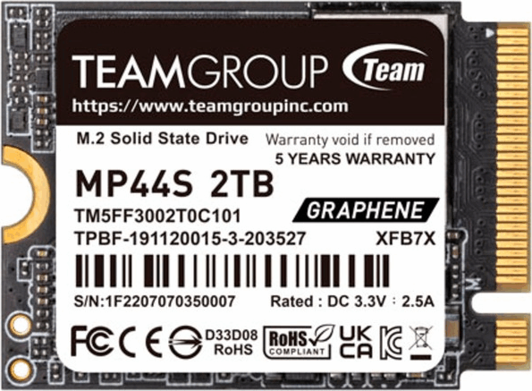 TeamGroup 2TB MP44 M.2 NVMe SSD