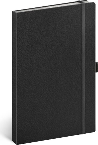 Realsystem Vivella 130 × 210mm Vonalas notesz - Fekete