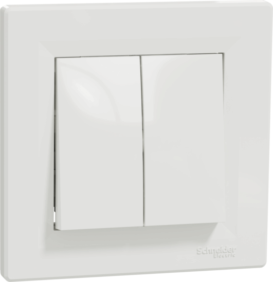Schneider EPH1100121 Asfora kettős fali villanykapcsoló